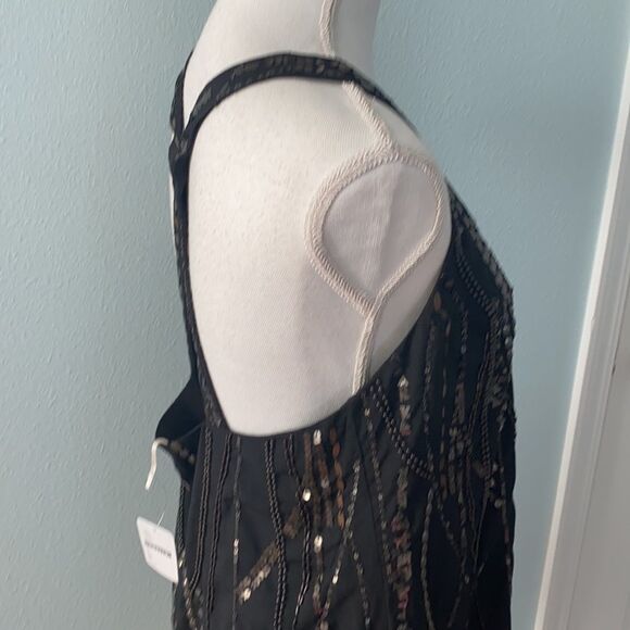 NWT Free People Ella Embellished Slip Mini Dress M - Picture 7 of 15